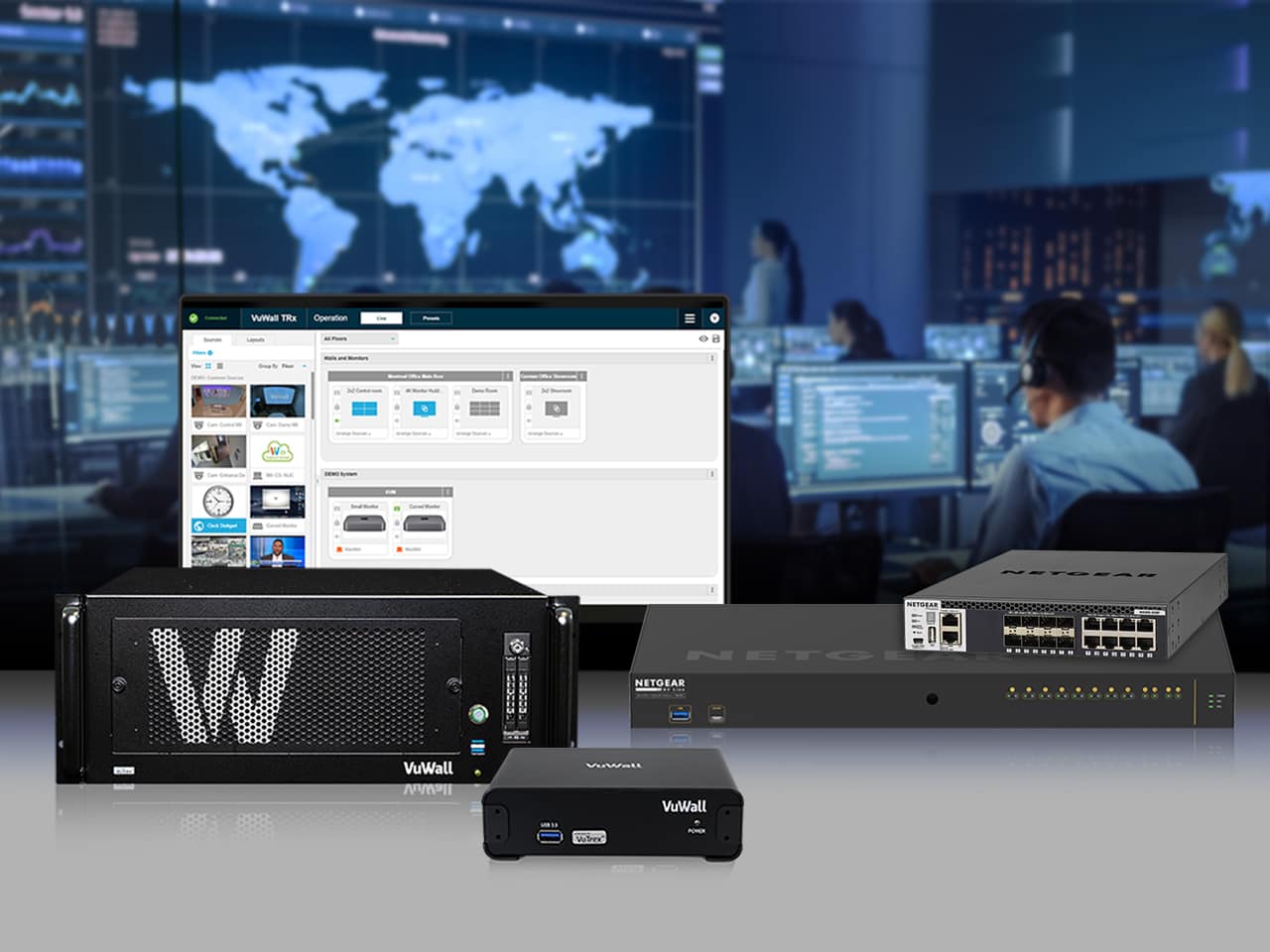 Comunicado de prensa de NETGEAR VuWall