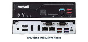 KVM-Knoten und Videowand