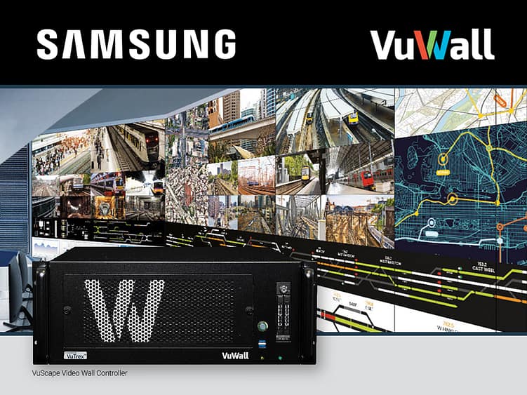 VuWall Partenariat avec Samsung