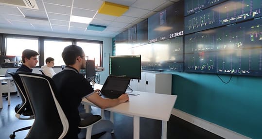 Sala de control KVM