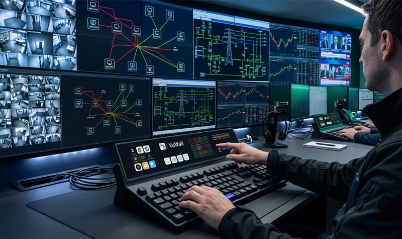 CommandKeyboard-Advanced Ultra-Wide Touch Display