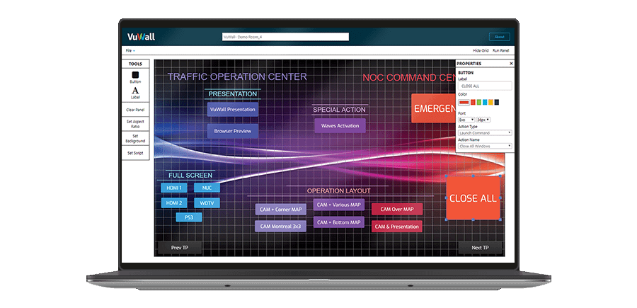 ControlVu UI