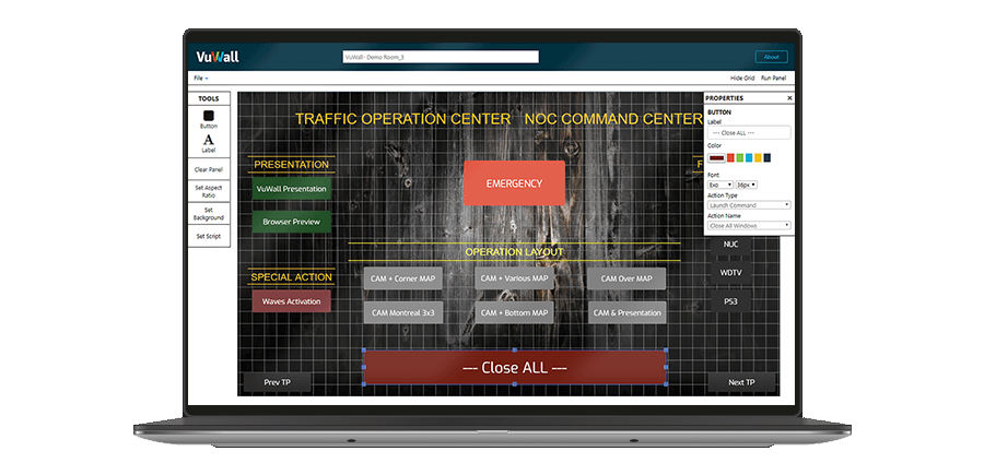 ControlVu UI