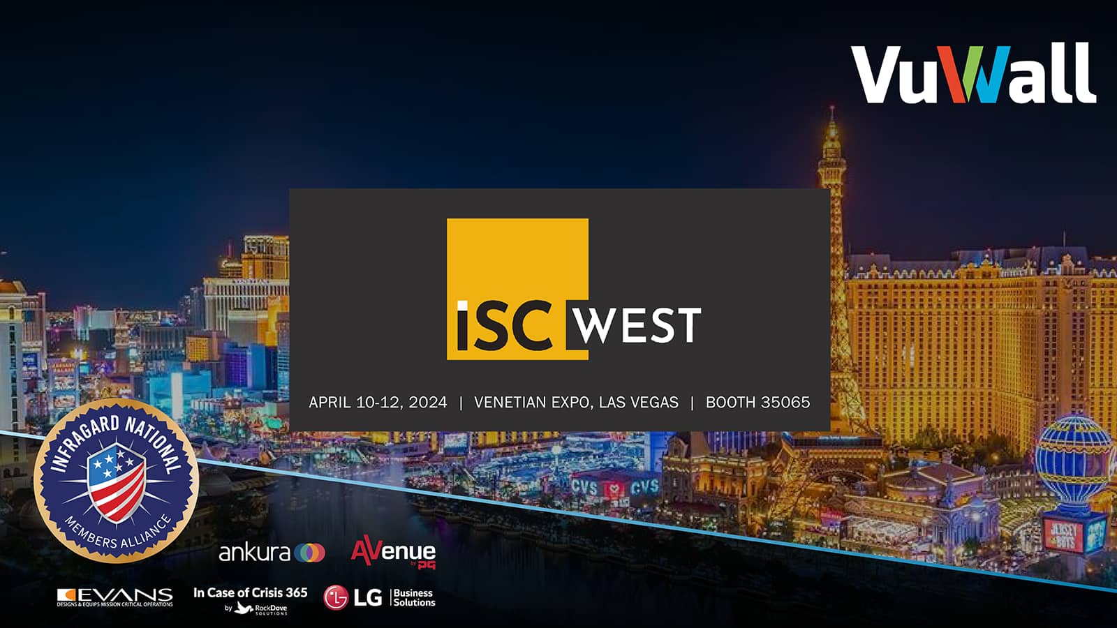 ISC West 2024 Book a Meeting VuWall