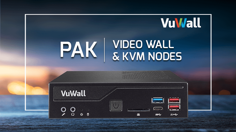 PAK 4K Video Wall Controller | Video Wall Processor | VuWall